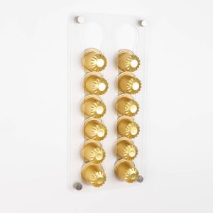 Aldi Coffee Pod Holder Frosted Clear