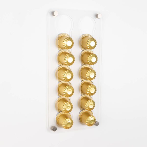 Aldi Coffee Pod Holder Frosted Clear